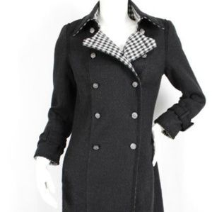 CHANEL BLACK FRIDAY OFFERS Houndstooth Peacoat